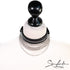 SiaLinda: Halsband Daisy Kettchen & Kristall silber oder gold, Elchleder aus Finnland, schwarz - SiaLinda.com